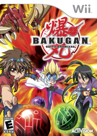 Bakugan Battle Brawlers Wii US box art